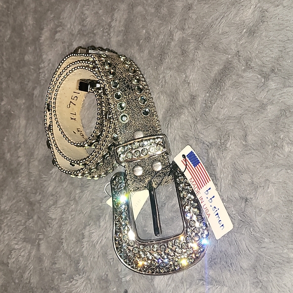 B.B. Simon Belt with Crystallized Swarovski Gems - Picture 5 of 7